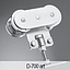[CADUD700] CARRETILLA DUCASSE D700 (PAR CROMO)