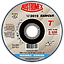 DISCO DE CORTE EN ACERO INOX. 2019 DE 7"