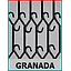 [REGR48] REJACERO GRANADA 4X8 BARANDAL