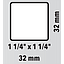 [TUZI18C125] TUBULAR ZINTRO C-18 C125 11/4 X 11/4