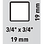 TUBULAR ZINTRO C-20 C75 3/4 X 3/4